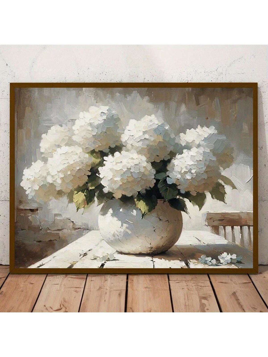 Transform your space with our Elegant Floral Canvas Print, where vintage charm meets modern aesthetics. This sophisticated wall art features delicate floral motifs rendered with expert craftsmanship, creating a focal point that elevates both home and office environments. The premium canvas construction ensures lasting beauty while the versatile design complements diverse interior styles.
