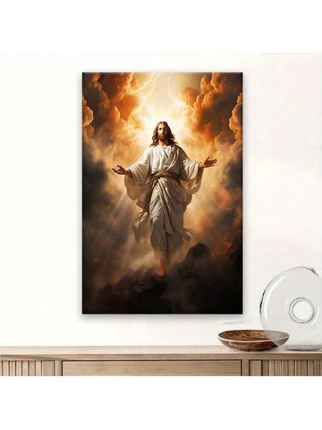 Enhance your space with our Elegant Framed Jesus Wall Art. This Christian canvas decor adds a touch of sophistication to any setting, whether it be your home, office, or church. Designed with quality materials, this piece serves as a visual reminder of faith and love.