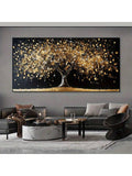 Elevate your living space with this Elegant Golden Tree of Life Canvas Art, designed to complement contemporary living rooms and bedrooms. Its refined golden hues and intricate design bring a sense of harmony and sophistication, making it a perfect focal point for modern interiors. Crafted to enhance ambiance, this artwork adds both warmth and elegance, creating a serene environment that reflects timeless beauty and thoughtful décor.
