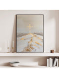 Elevate your space with this Elegant Holy Cross Wall Art, a modern Christian canvas print that combines simplicity and spiritual significance. Perfectly designed for both home and office, it offers a refined way to express faith and inspire calmness. The high-quality canvas ensures durability and vibrant detail, making it a timeless piece that enriches any environment with grace and devotion.