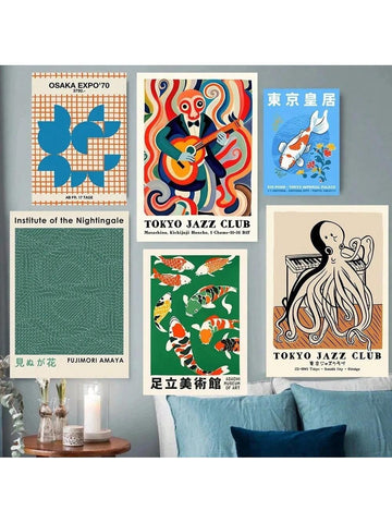 Elevate your living space with this elegant Japanese Koi Fish and Crane Bird canvas art, designed in a minimalist Nordic style. Featuring serene imagery that symbolizes longevity and good fortune, this artwork adds a sophisticated cultural touch to your home decor. Crafted with attention to detail, it seamlessly blends artistry and tranquility, making it a refined centerpiece for any room.