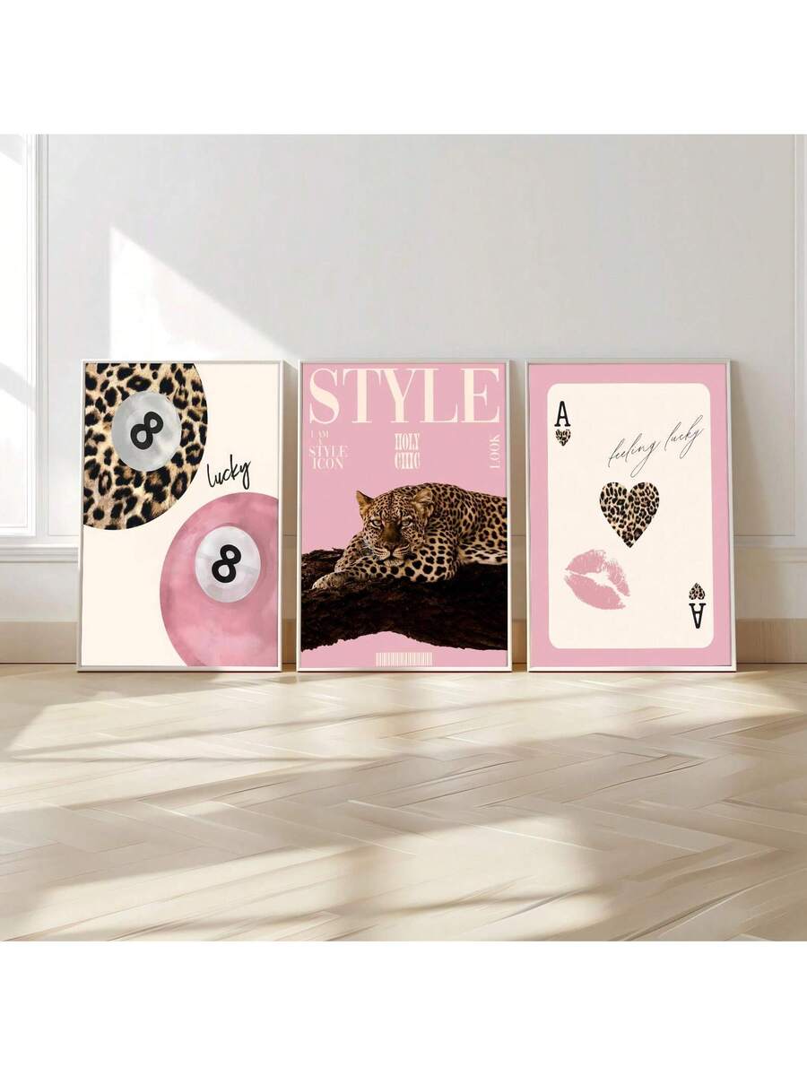 Transform your space with this sophisticated leopard print canvas art, a versatile statement piece that brings contemporary elegance to any room. The striking cheetah pattern combines bold visual interest with refined aesthetics, making it ideal for bedrooms seeking personality or living rooms craving upscale style.