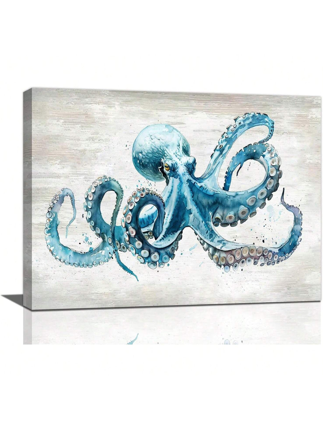 Transform your home into a serene ocean-inspired haven with our Elegant Octopus Canvas Wall Art. This modern piece adds a touch of sophistication to any room, and is ready to hang for easy and hassle-free installation. Elevate your home decor with this high-quality canvas print.