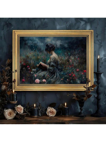 Bring timeless elegance into your space with this stunning Elegant Reading Lady Canvas Art Poster. Featuring a captivating retro Victorian design, this piece celebrates the quiet beauty of a woman lost in her favorite book. Perfect for living rooms, bedrooms, home offices, or any room needing a touch of sophistication. The rich, multicolor palette and classic aesthetic complement both traditional and contemporary décor.
