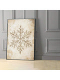 Elevate your living space with this Elegant Snowflake Canvas Wall Art, expertly framed to enhance any room's ambiance. Its intricate snowflake design brings a touch of seasonal charm and sophistication, making it a versatile decoration suitable for all occasions. Crafted with quality materials, this piece offers lasting beauty and a refined aesthetic that complements various interior styles. Perfect for adding a subtle yet striking focal point to your home or office.