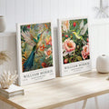 Experience timeless beauty with our Elegant Vintage William Morris Prints. This set of 2 Hummingbird Wall Art Posters features stunning designs by William Morris, showcasing the beauty of nature in a vintage style. Bring sophistication and a touch of nature to your home decor with our unframed canvas posters.