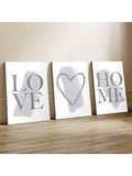 Add a touch of love and warmth to your home with our Embrace Family Love wall art set. Featuring a beautiful gray and white design, this 3-piece set is perfect for creating a heartfelt and welcoming atmosphere. Celebrate the love of family and bring a sense of belonging to your space.