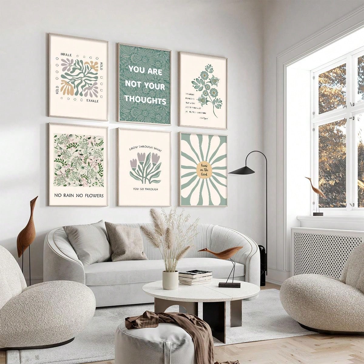 Enhance your office decor with our Empower Your Space Canvas Posters. This set of six inspiring mental health posters serves as a reminder to prioritize well-being in the workplace. Each poster features a unique message to uplift and motivate employees. Transform your space and promote a positive and supportive work environment.