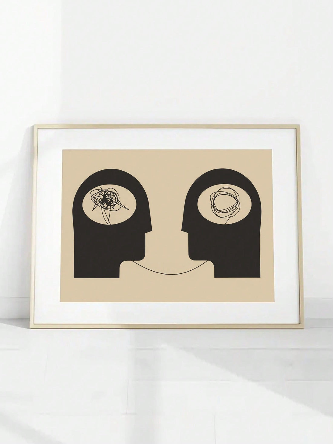 This canvas art features an empowering mindset message: talking helps mental health. Display this inspirational wall decor in your office or classroom to promote a supportive and positive environment. Scientifically proven, talking about mental health can lead to improved well-being and productivity.