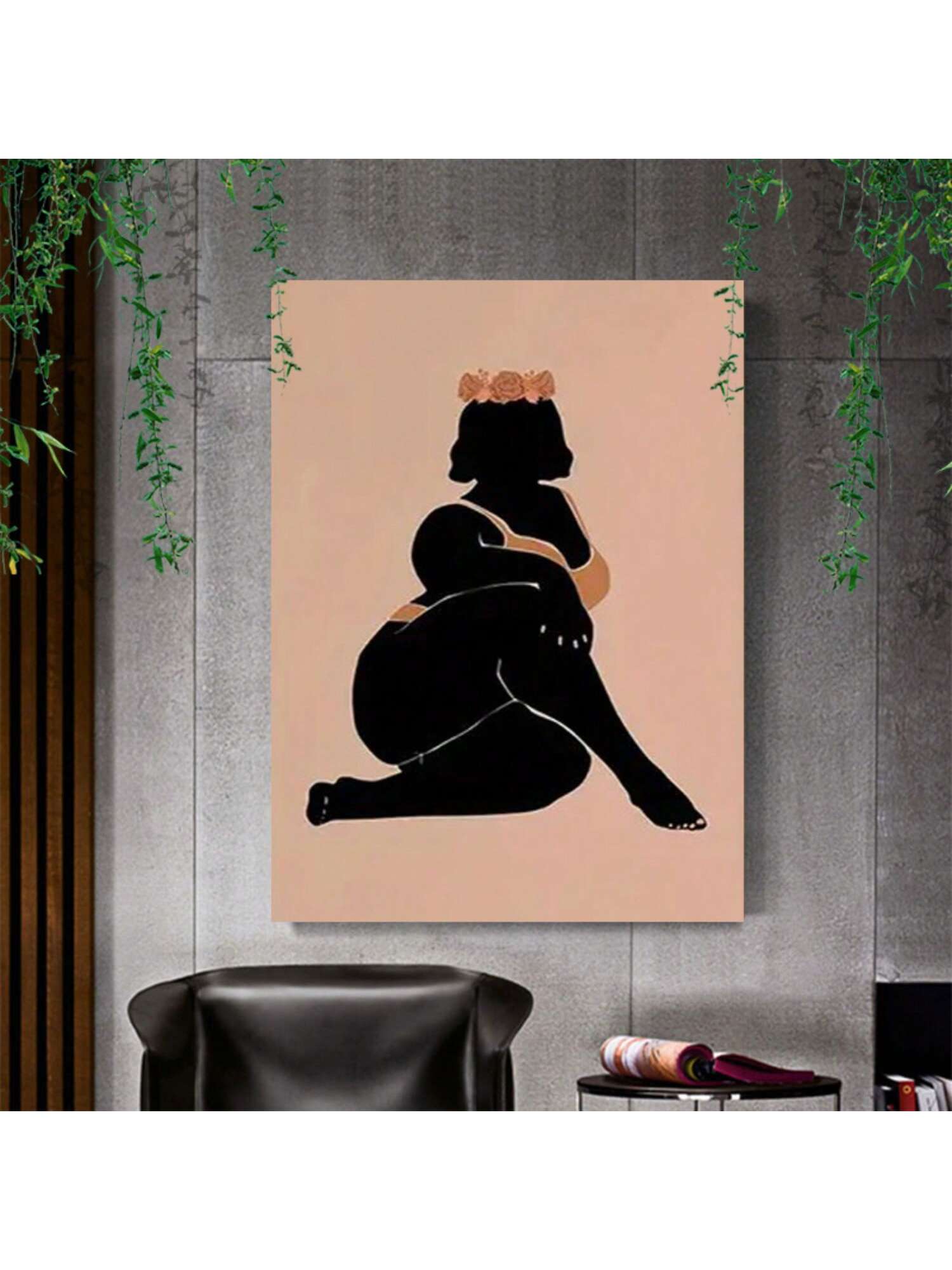 Discover the power of self-love with this stunning abstract canvas art featuring bold brushstrokes and inspiring female figures. Let it serve as a daily reminder of your strength and resilience. Embrace empowerment with every glance at this beautiful piece.