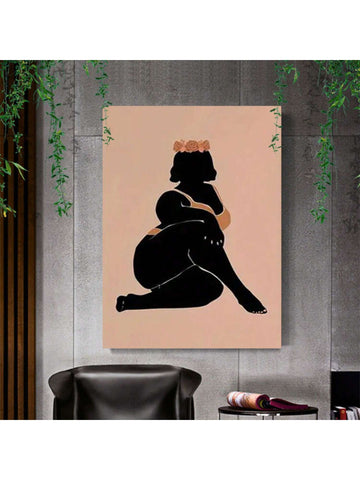 Discover the power of self-love with this stunning abstract canvas art featuring bold brushstrokes and inspiring female figures. Let it serve as a daily reminder of your strength and resilience. Embrace empowerment with every glance at this beautiful piece.