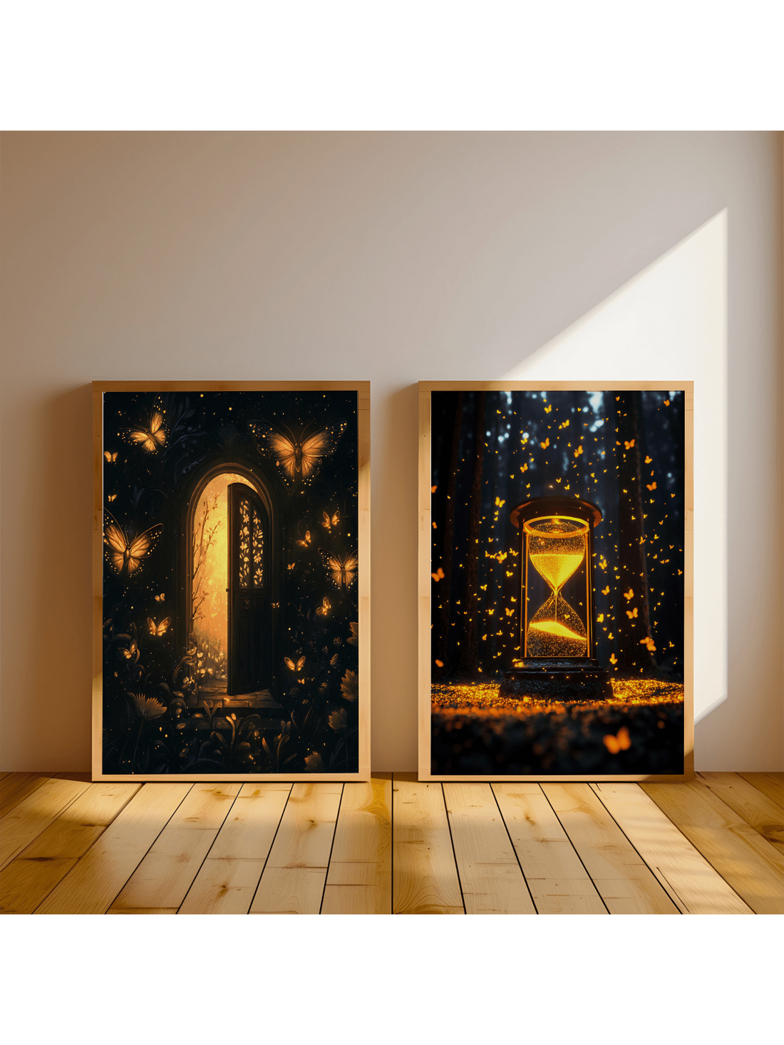 Transform your living space with the Enchanted Door Dark Fantasy Wall Art Set, featuring surrealist canvas posters that evoke mystery and intrigue. Each piece blends dark fantasy elements with artistic surrealism, creating a captivating atmosphere perfect for those seeking unique and thought-provoking home decor. Crafted with high-quality materials, these posters offer vivid imagery and lasting durability, making them an ideal choice for enhancing any room with a touch of enigmatic elegance.