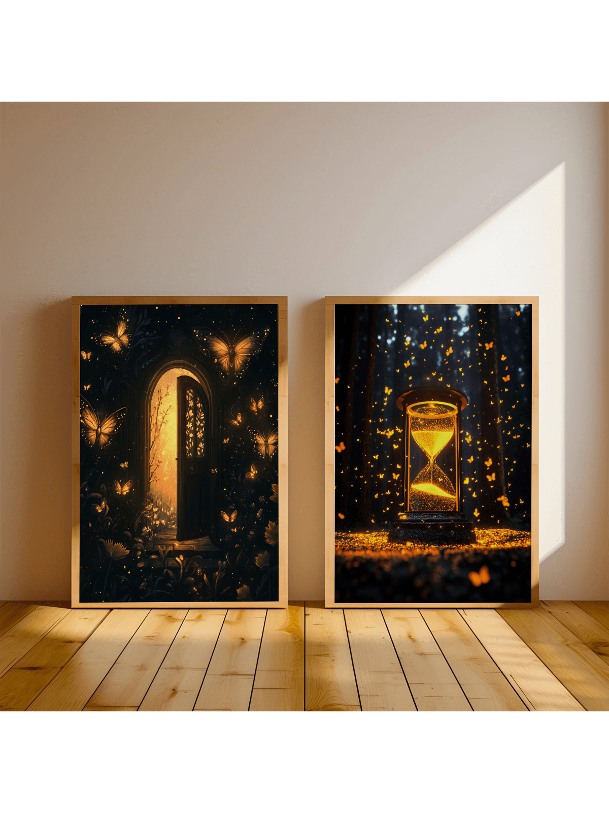 Transform your living space with the Enchanted Door Dark Fantasy Wall Art Set, featuring surrealist canvas posters that evoke mystery and intrigue. Each piece blends dark fantasy elements with artistic surrealism, creating a captivating atmosphere perfect for those seeking unique and thought-provoking home decor. Crafted with high-quality materials, these posters offer vivid imagery and lasting durability, making them an ideal choice for enhancing any room with a touch of enigmatic elegance.