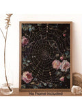 Elevate your living or workspace with this enchanting dark floral canvas art, featuring delicate pink roses adorned with shimmering dewdrops. The rich, moody background contrasts beautifully with the vibrant blooms, creating a sophisticated focal point that enhances any elegant home or office decor. Crafted to bring a touch of natural beauty and refined artistry, this piece adds depth and charm to your environment while complementing a variety of interior styles.
