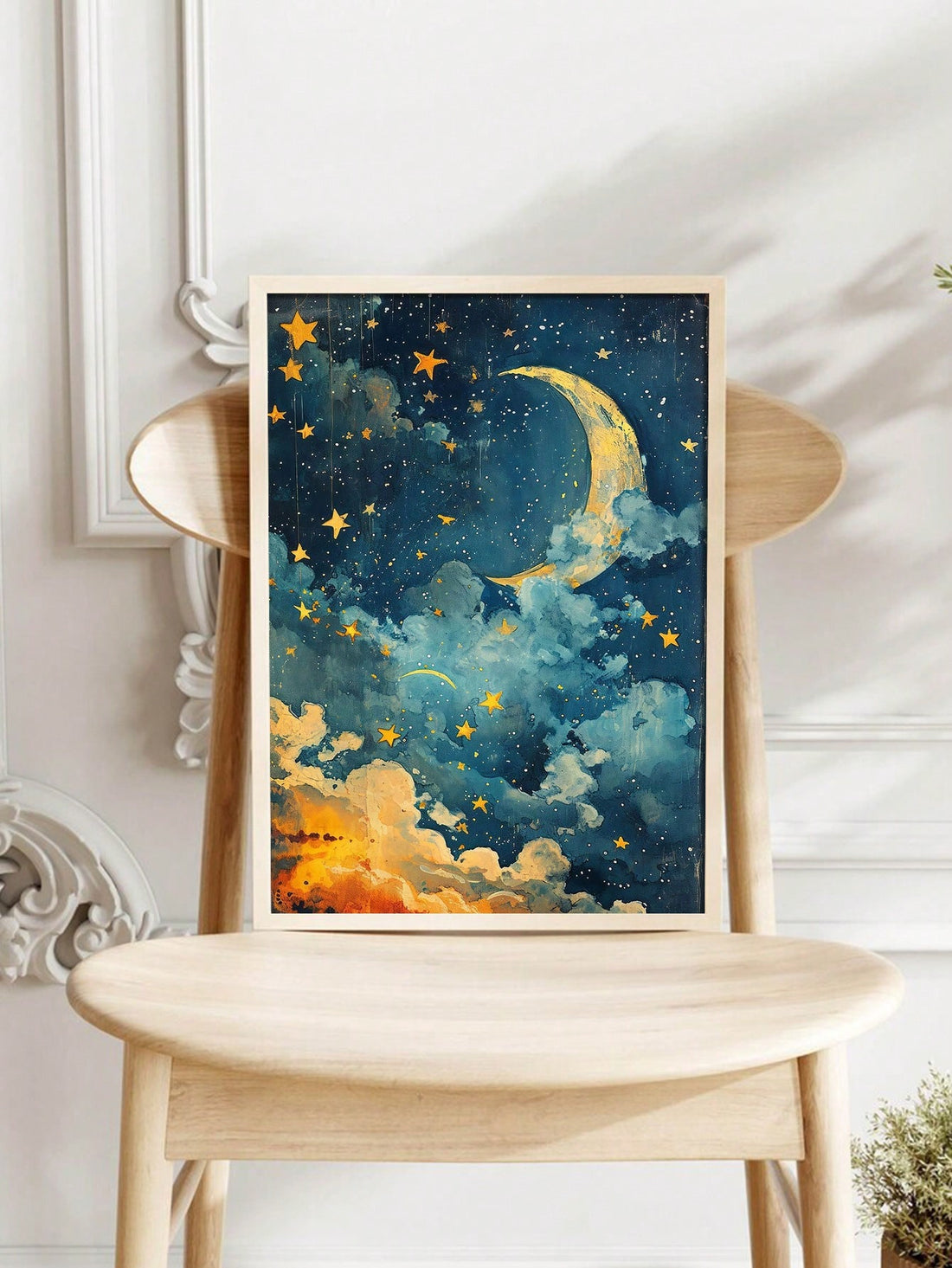 Transform your home into a mystical haven with our Enchanting Endless Night Sky Canvas. This Gothic Dark Academia Art Print captures the beauty of the night sky, perfect for décor with a touch of magic. Elevate your space with this captivating and unique piece.