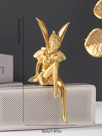 Add a touch of magic to your home with our Enchanting Fairy Resin Ornament. Handcrafted with detailed resin, this charming decoration captures the whimsical beauty of fairies. Perfect for bringing a sense of wonder and enchantment to any room.