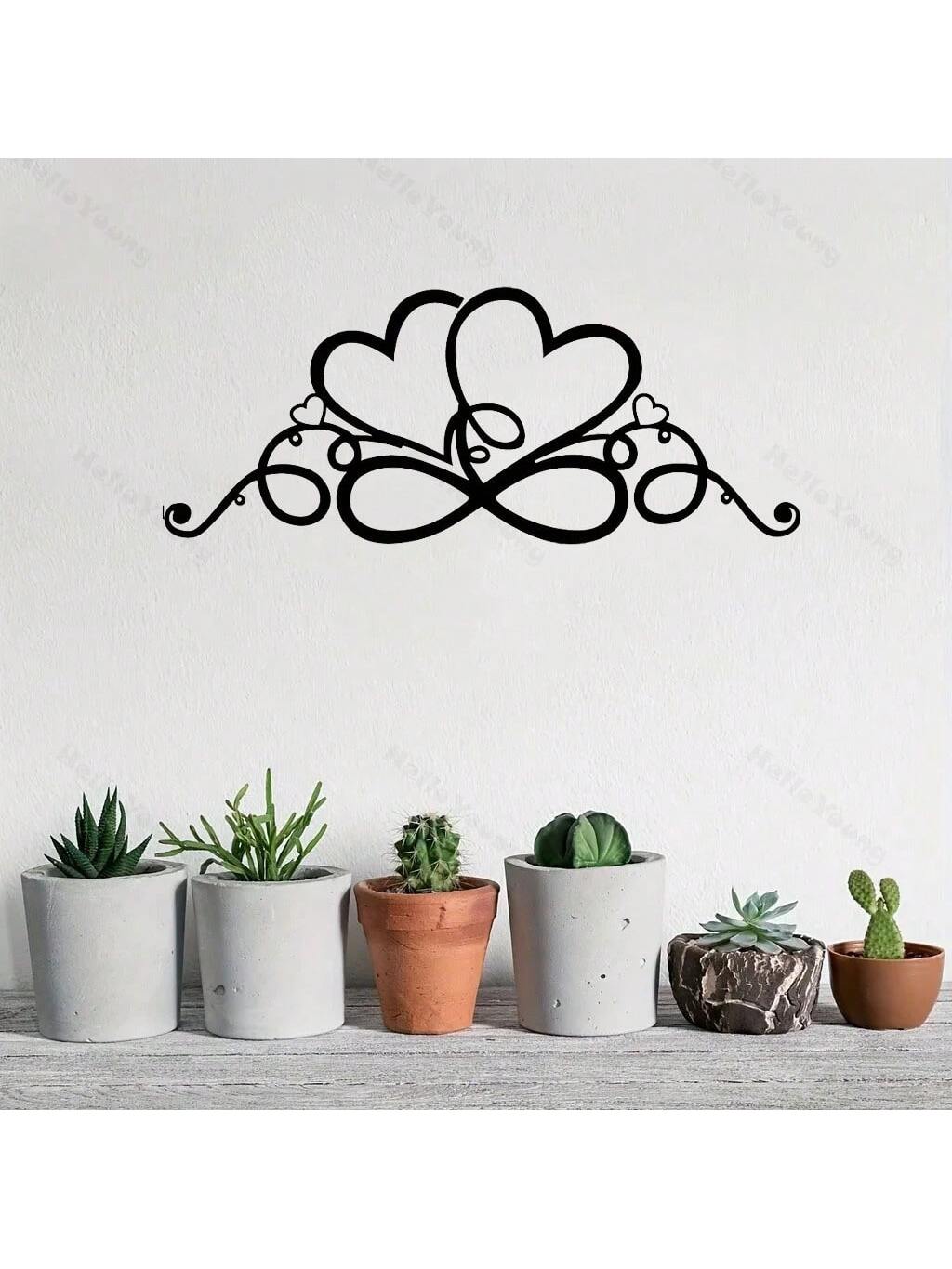 Elevate the atmosphere of your romantic spaces with our Enchanting Love-Themed Iron Decor. Crafted to perfection, this stunning piece is the perfect addition for Valentine's Day. Let the intricate details and delicate design enhance the love and affection in your home.
