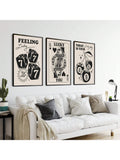 Add a touch of whimsy to your dorm room or home decor with this enchanting set of 3 Queen Hearts canvas prints. These Y2K wall art pieces feature bold colors and unique designs that are sure to impress. Perfect for any art lover or to add a pop of personality to any space.