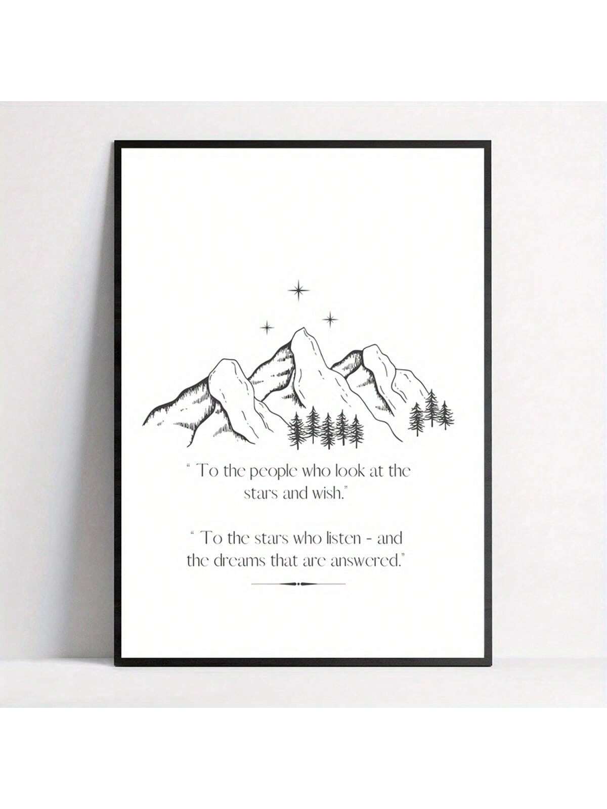 Introducing our enchanting Velaris Night Court minimalist canvas art print. With its modern typography and clean design, this wall decor is sure to elevate any space. Expertly crafted and versatile, it's the perfect addition to your home or office. Add a touch of elegance with this unique piece.