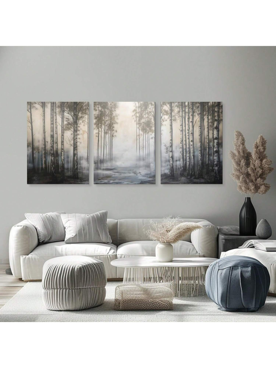 Transform your space with our Ethereal Misty Forest Wall Art Posters. These modern canvas prints capture the serene beauty of fog-shrouded woodlands, creating a sophisticated focal point in any room. The atmospheric imagery adds depth and tranquility to living rooms, bedrooms, or offices while complementing contemporary décor schemes.