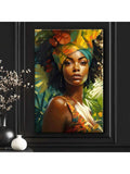 Elevate your home décor with our exquisite African American wall art featuring stunning jungle-themed framed prints. Showcasing the beauty and diversity of African American culture, these prints will add a touch of elegance and sophistication to any room. Enhance your space with this unique and meaningful art.