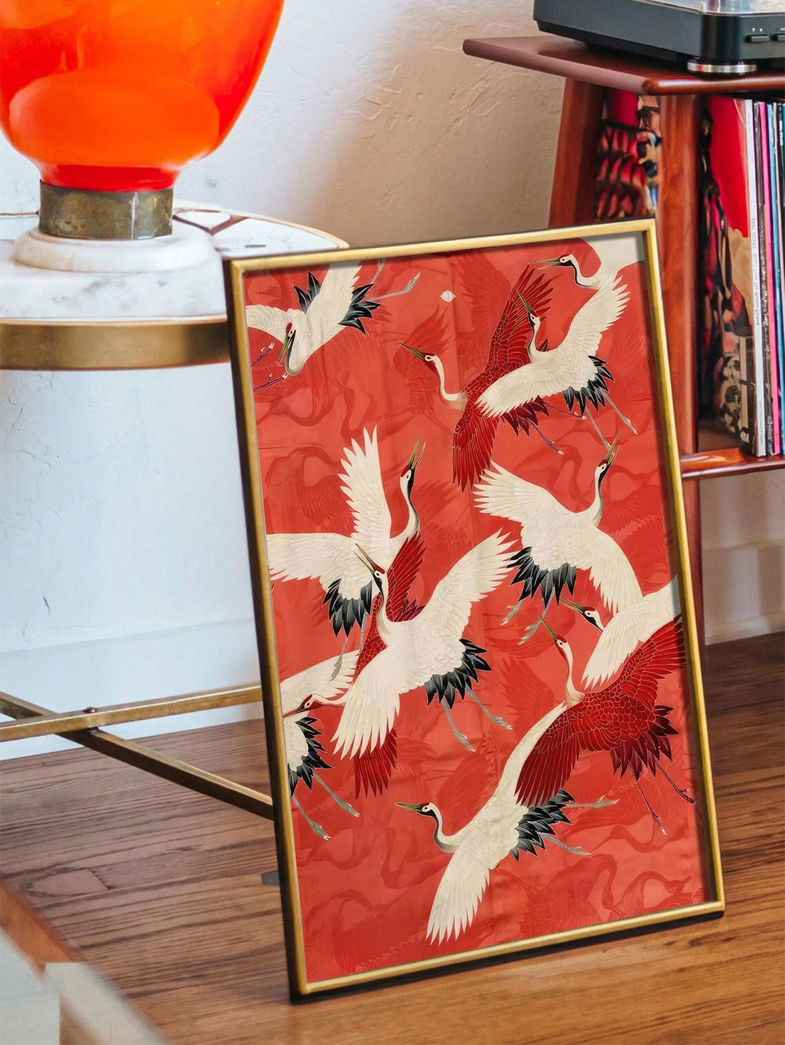 Add a touch of elegance to any space with our Exquisite Red-Crowned Crane Canvas Wall Art. Inspired by Japanese tradition, this stunning piece is perfect for home or office decor, or a unique gift. Made with high-quality materials, it will provide a beautiful and sophisticated touch to any room.