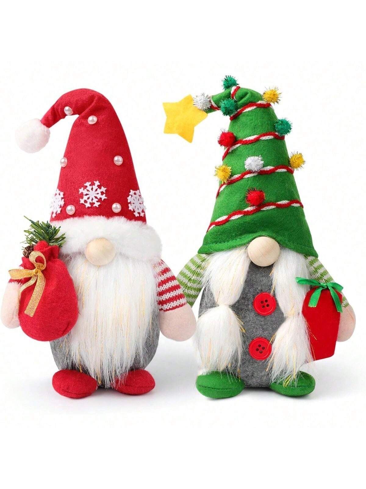 This Festive Christmas Dwarf Plush Jewelry Santa Claus Doll is perfect for adding holiday cheer to your home decor. The 12 inch doll is intricately designed with plush material and comes with festive jewelry, making it a great addition to any Christmas display.