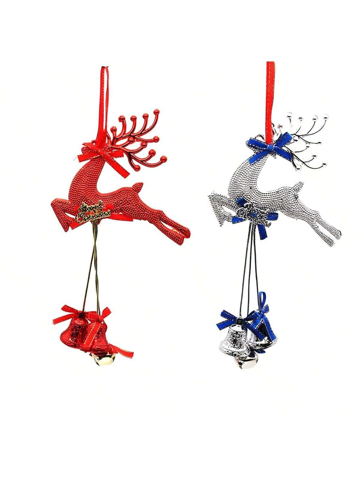 Transform your home into a winter wonderland with our Festive Christmas Elk Bow Bell Pendant. This elegant decoration will add the perfect touch of holiday spirit to any space. The adorable elk design, accented with a bow and jingling bells, will bring joy and festive cheer to your home.