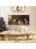 Deck the halls with this charming Festive Feline Flair: Vintage Christmas Cat Canvas Print! Perfect for adding a touch of cozy seasonal decor to your home, this high-quality canvas print features a timeless vintage design that will bring holiday cheer to any room.
