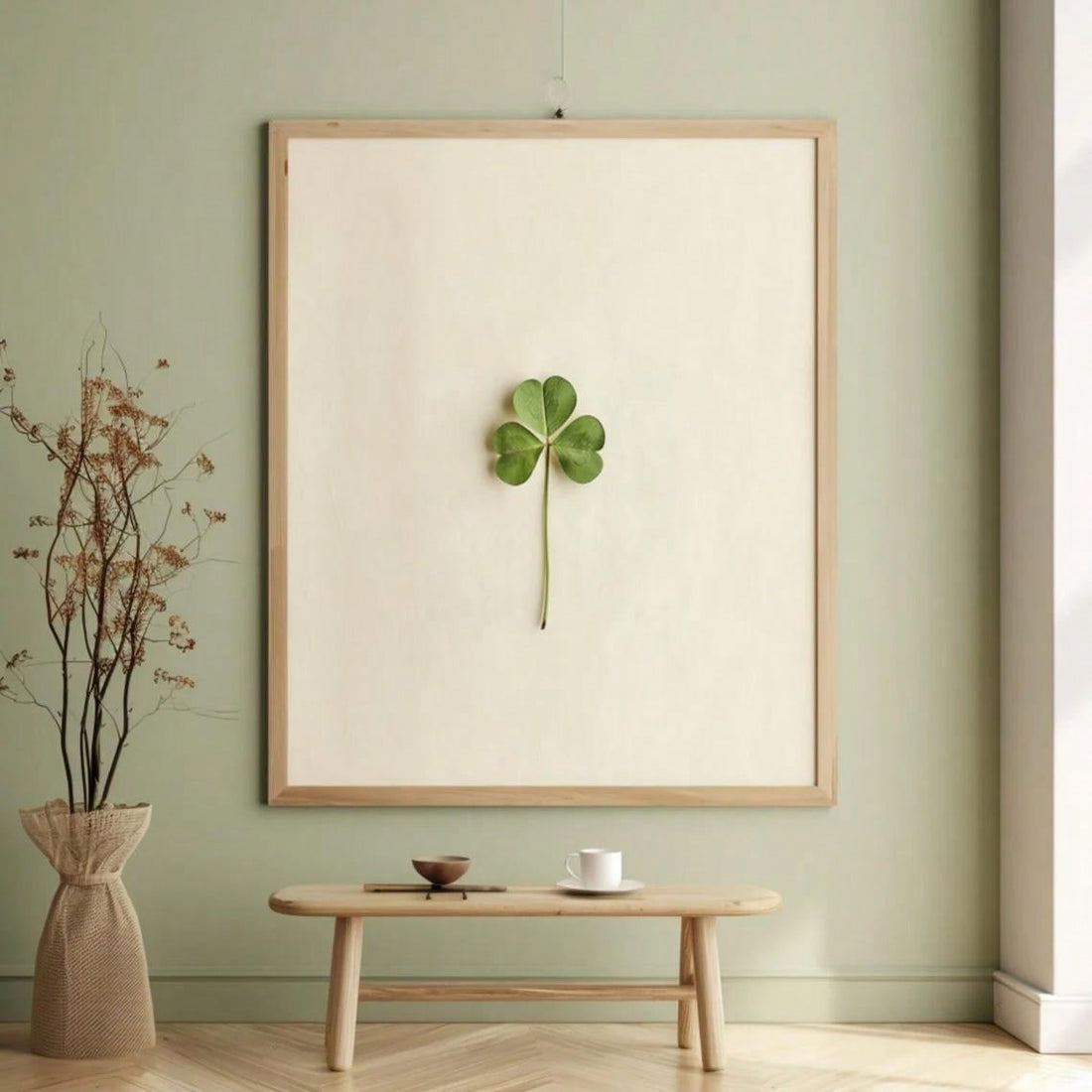 Deck your walls with the festive touch of our Unframed St. Patrick's Day Decor for Your Home! Featuring a vibrant shamrock design, this wall art will bring the luck of the Irish into your home. Made with high-quality materials for long-lasting durability. Perfect for adding a touch of green to your St. Patrick's Day celebrations!