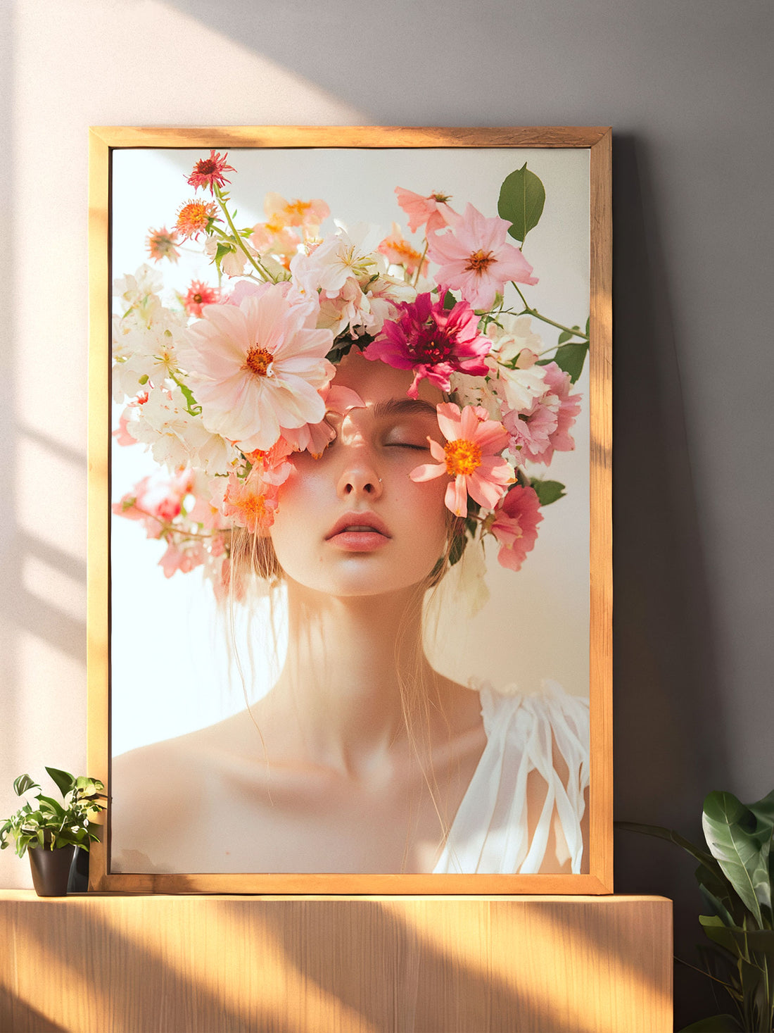 Expertly crafted and printed on high-quality canvas, this Flower Girl poster showcases the delicate beauty of nature. With stunning colors and intricate details, it adds a touch of elegance to any room. Perfect for flower lovers and art enthusiasts alike, this poster is a must-have addition to your home decor collection.