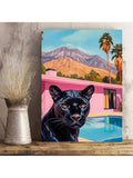 Enhance your home or office decor with our Framed Abstract Canvas Print showcasing a stunning California resort scene. Made with high-quality materials, this piece adds a touch of sophistication to any space. Expertly crafted to capture the beauty of the Golden State, it's the perfect addition to your art collection.