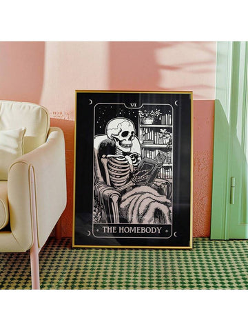 Elevate your space with the Frameless Drama Queen Tarot Wall Art, featuring a mystical bohemian gothic skull design. This striking print adds an air of mystery and unique character to any home or party setting. Its frameless format offers a modern, seamless look that blends effortlessly with diverse decor styles, making it a perfect choice for those seeking bold, unconventional ambiance. Crafted to inspire intrigue, this piece complements both intimate and social environments with an artistic edge.