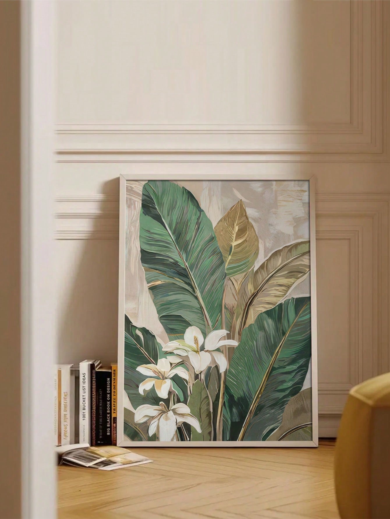 Enhance your winter home decor with this frameless green plant poster, designed to bring a fresh, natural touch to bedrooms and living rooms. Its minimalist style complements modern interiors while adding a calming, botanical element. Ideal as a thoughtful gift, this poster effortlessly elevates any space with subtle elegance and seasonal charm.