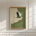 Bring serene elegance to your space with this frameless Japanese crane wall art. Featuring a minimalist design, this unframed canvas print showcases an intricate crane pattern rendered in modern style. Crafted from durable polyester fabric, it's waterproof and ready to hang, making it perfect for any room—bedroom, living room, or office. The clean lines and peaceful aesthetic complement contemporary and traditional interiors alike. Transform your walls with timeless Asian-inspired artistry that adds sophist