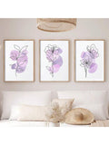 This Frameless Modern Floral Canvas Art Set showcases abstract marigolds in rich rose wine tones, perfect for enhancing contemporary living rooms. The frameless design emphasizes clean lines and modern aesthetics, allowing the vibrant floral imagery to stand out. Crafted to bring a sophisticated yet natural element to your decor, this set offers a refined artistic statement that complements a variety of interior styles.