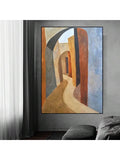 Elevate your professional spaces with this Frameless Retro Architecture Canvas Art. Featuring an abstract mural design, it adds a sophisticated, modern touch ideal for conference rooms, lobbies, and galleries. Its frameless style ensures a sleek, seamless look that complements contemporary interiors while inspiring creativity and conversation. Durable and visually striking, this piece enhances ambiance without overwhelming the environment.