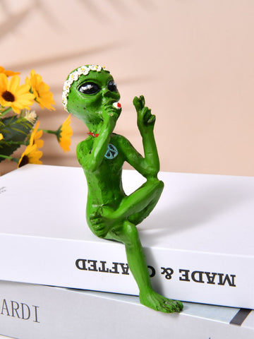 The Galactic Garden Guardian is a unique addition to any home decor, making for a perfect Christmas gift. This resin figurine features a charming combination of an alien dwarf and an angel, providing a touch of whimsy and protection to any space. Crafted with expert precision, this figurine will be a conversation starter in any room.