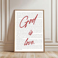 Bring faith and inspiration into your home with this minimalist canvas wall art featuring the powerful message 