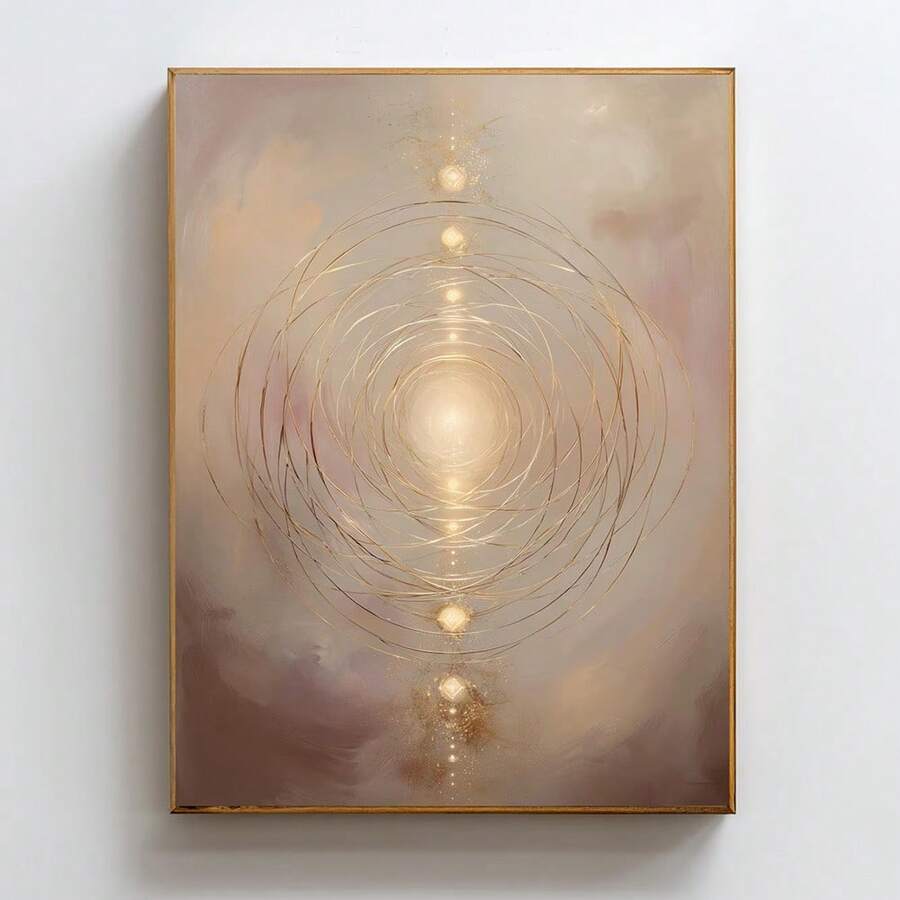 Transform your space into a sanctuary of healing energy with this stunning Golden Reiki Energy Healing Chakra Alignment Canvas Art. Featuring intricate geometric and graphic patterns in a modern aesthetic, this piece combines spiritual symbolism with contemporary design.