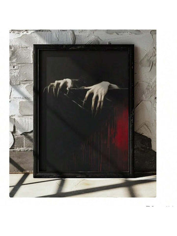 Accentuate your dark home decor with our Gothic Dracula Clawed Hands Wall Art. This moody occult poster features a clawed hand reaching out from a gothic background, making it the perfect addition to any dark and eerie space. Channel your inner vampire with this unique and chilling piece of art.