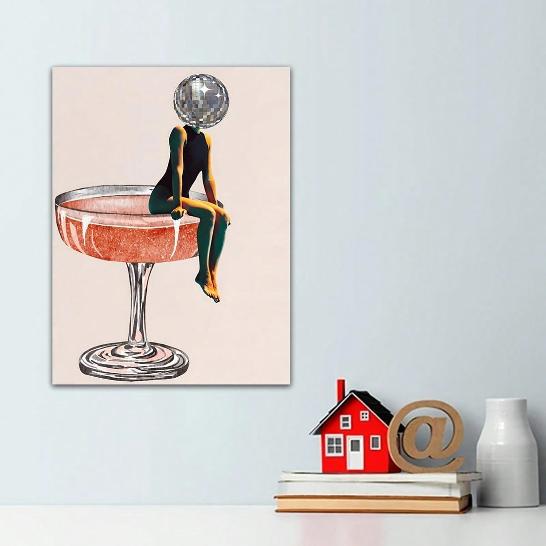 Add a retro touch to your home decor with our Groovy Vibes: Vintage 70s Disco Ball Canvas Print. The vibrant colors and vintage design will bring a fun and chic vibe to any room. Made with high-quality materials, this canvas print is a perfect addition to your collection.