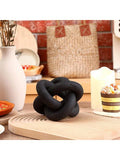 Discover the perfect blend of modern farmhouse and boho rustic with our hand-carved wooden chain decoration. Create a unique and inviting atmosphere in your home with this versatile piece. Handmade by skilled artisans, this decoration is the perfect addition to any home decor.