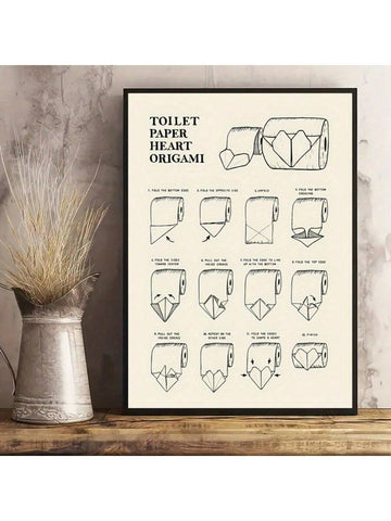 Transform your living space with this sophisticated Heart Origami Canvas Poster. The intricate origami design captures the delicate artistry of paper folding in a permanent art form, creating a focal point that adds dimension and visual interest to any room. Perfect for contemporary interiors, this unique wall art brings a subtle touch of elegance to living rooms and bedrooms while expressing appreciation for traditional Japanese craftsmanship.