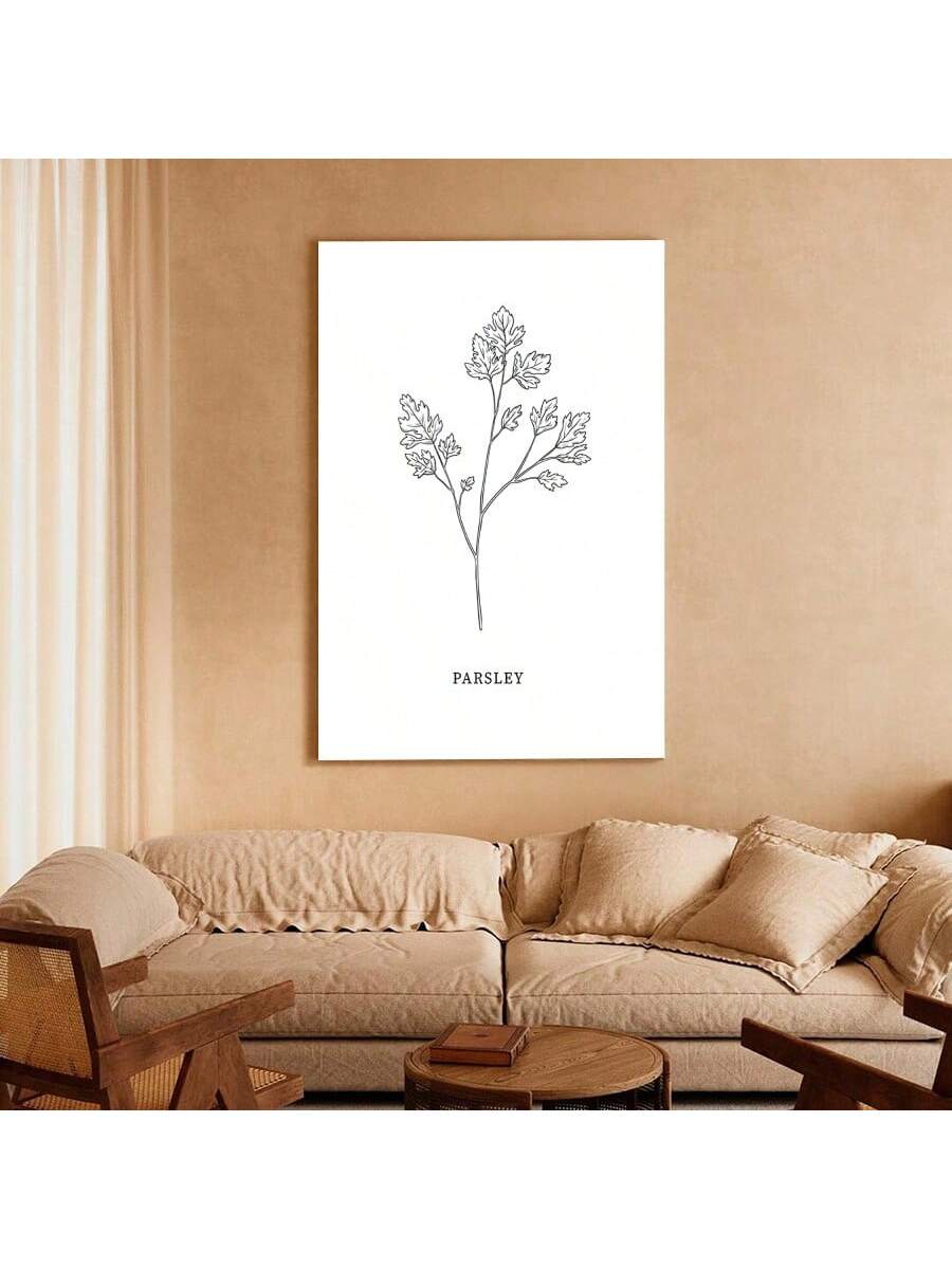 Enhance your kitchen decor with our Herb Charm framed wall art canvas. Made for cozy homes, this canvas features a charming design that will bring warmth and character to any space. Add a touch of nature and style to your kitchen today!