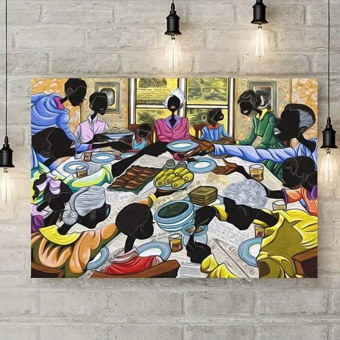 Family party home decor canvas wall art gift for special occasions
