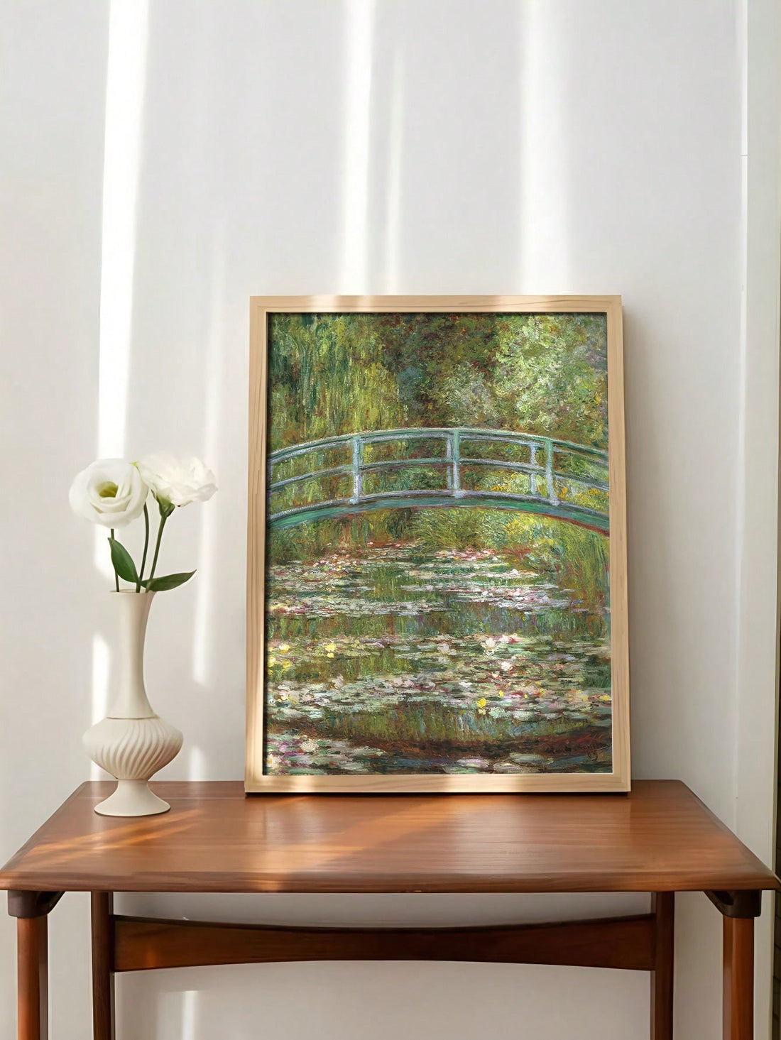 Vintage Impressionist Landscape Canvas Print - Frameless Wall Art for Elegant Home Décor