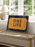 Elevate your living space with the Inspirational Frameless One Vote Life Canvas Art, crafted to enhance home aesthetics with its high-quality finish. This frameless design offers a modern, sleek appearance that seamlessly integrates into any decor style. Its motivational message serves as a daily reminder to value each moment, inspiring positivity and thoughtful reflection. Ready to hang, this canvas art is an ideal choice for those seeking both visual appeal and meaningful inspiration in their home environ