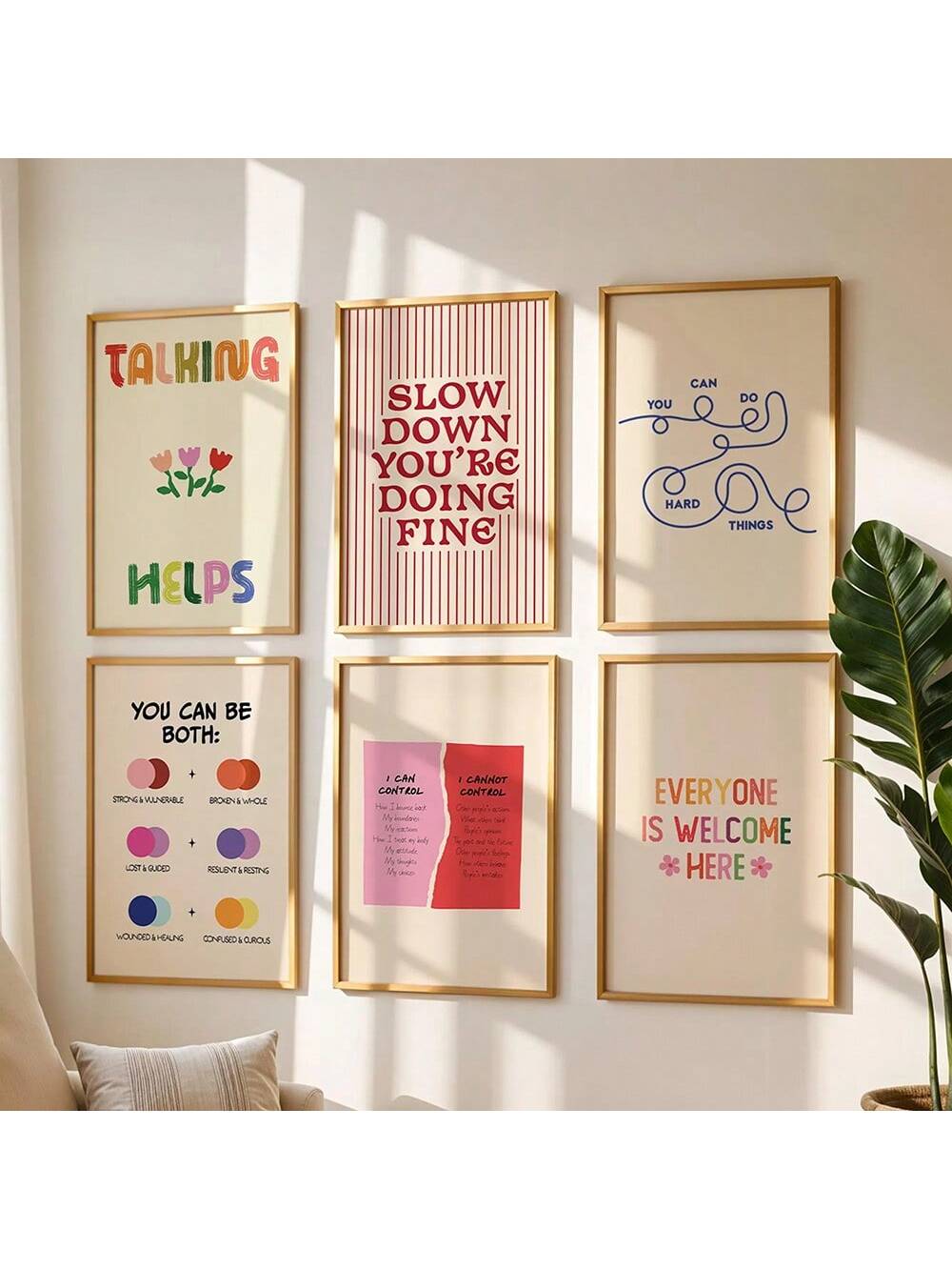 Elevate your therapy office or home environment with this Inspirational Mental Health Printable Wall Art. Designed to support mental wellness, these psychology posters offer thoughtful, expert-inspired messages that encourage reflection and positivity. Easy to download and print, they provide a practical and meaningful way to create a calming, supportive space for clients or personal use.