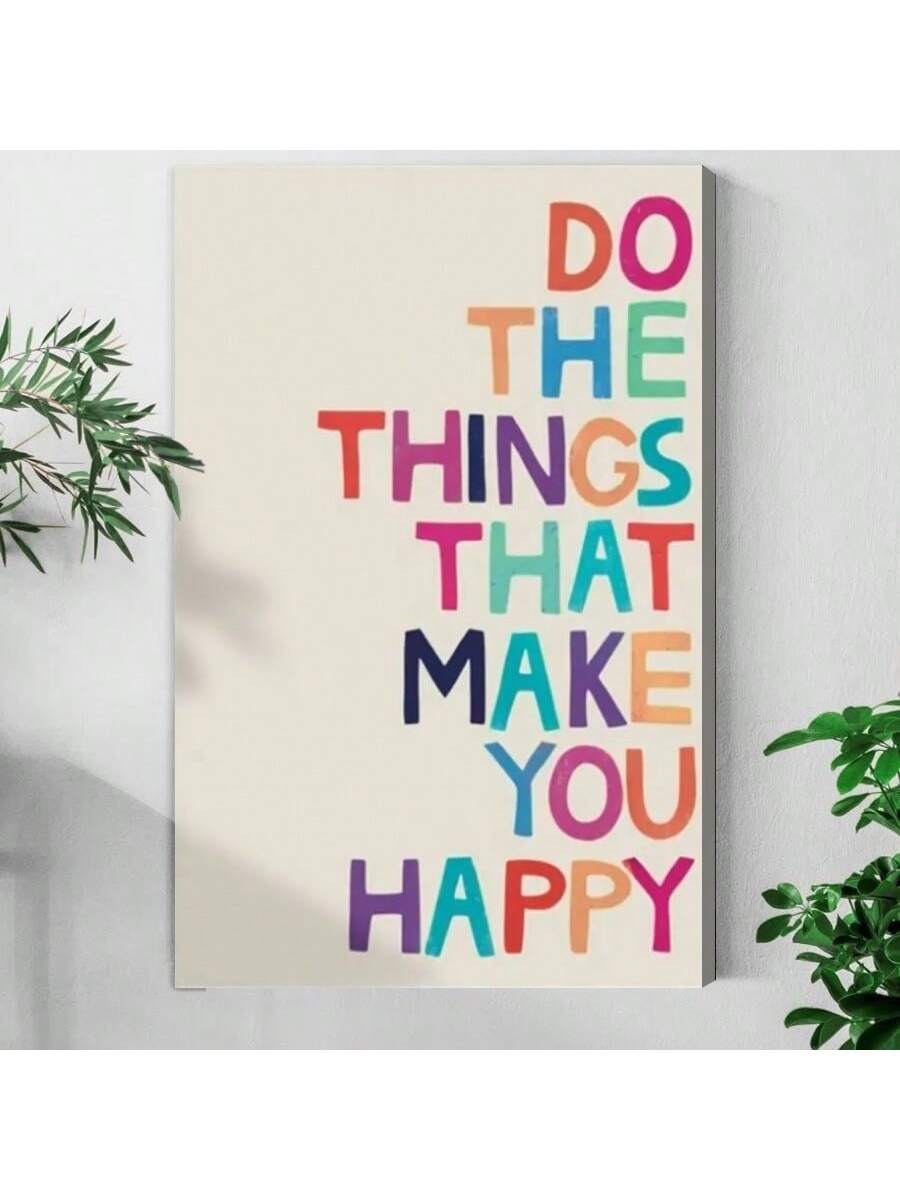 Elevate your space with this Inspirational Quote Canvas Poster, designed to motivate and inspire. Its frameless design offers a modern, clean look that seamlessly fits into any home, office, or bedroom decor. Crafted for durability and visual impact, this wall art serves as a daily reminder to stay focused and positive, enhancing both your environment and mindset.